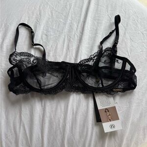 Blue bella laced bra